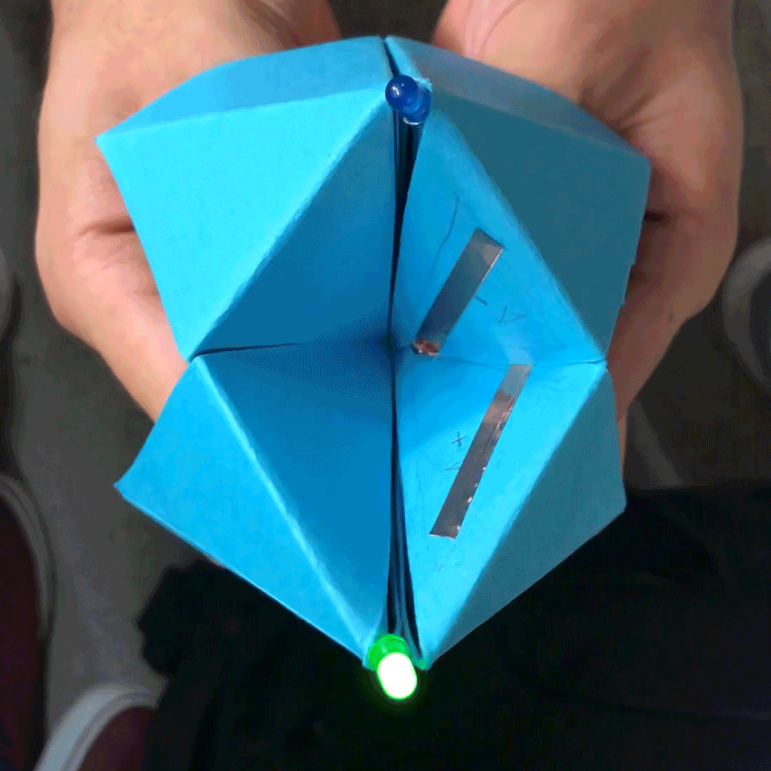 origami ciruit gif